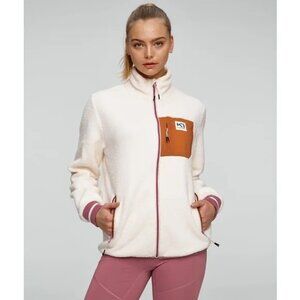 Kari Traa Røthe Midlayer Fleece Jacket in Natural White | Size Small 🌲❄️